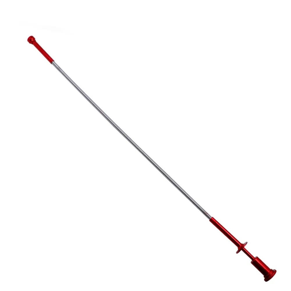 Griffe de ramassage magnétique télescopique, outil de ramassage magnétique, 4 griffes avec lumière LED, pince à ressort Flexible (sans batterie)