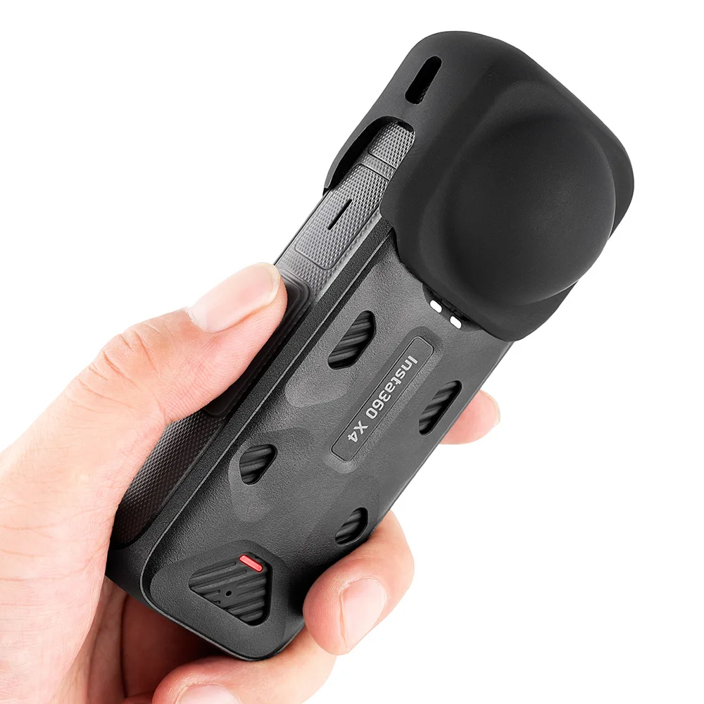 Für insta 360 x4 weiche silikon linsen schutzhülle panorama kamera objektiv deckel bildschirms chutz für insta360 x3 kamera zubehör