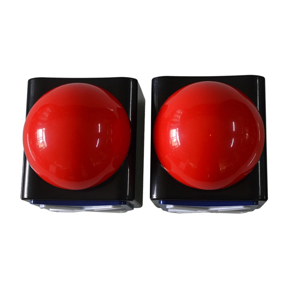 4-1PCS การศึกษาคําตอบ Buzzer Interactive เกมตอบ Buzzers สําหรับเด็กมีส่วนร่วมการเรียนรู้เกมครอบครัวแบบทดสอบแสดงนาฬิกาปลุก Buzzer