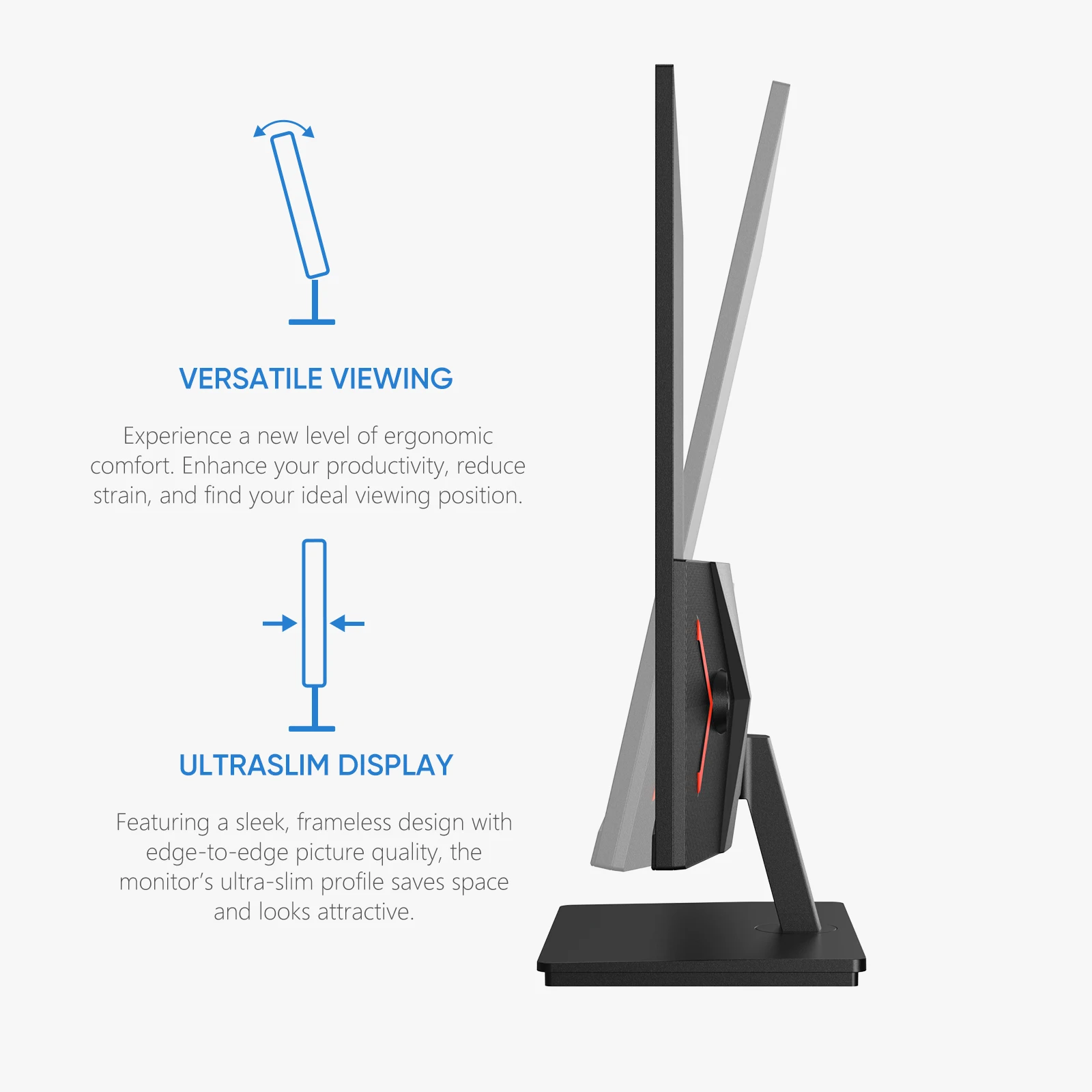 Nowy ARZOPA 27-calowy monitor PC 180 Hz 2K FastIPS QHD 1 ms FreeSync Monitor do gier, M1RC