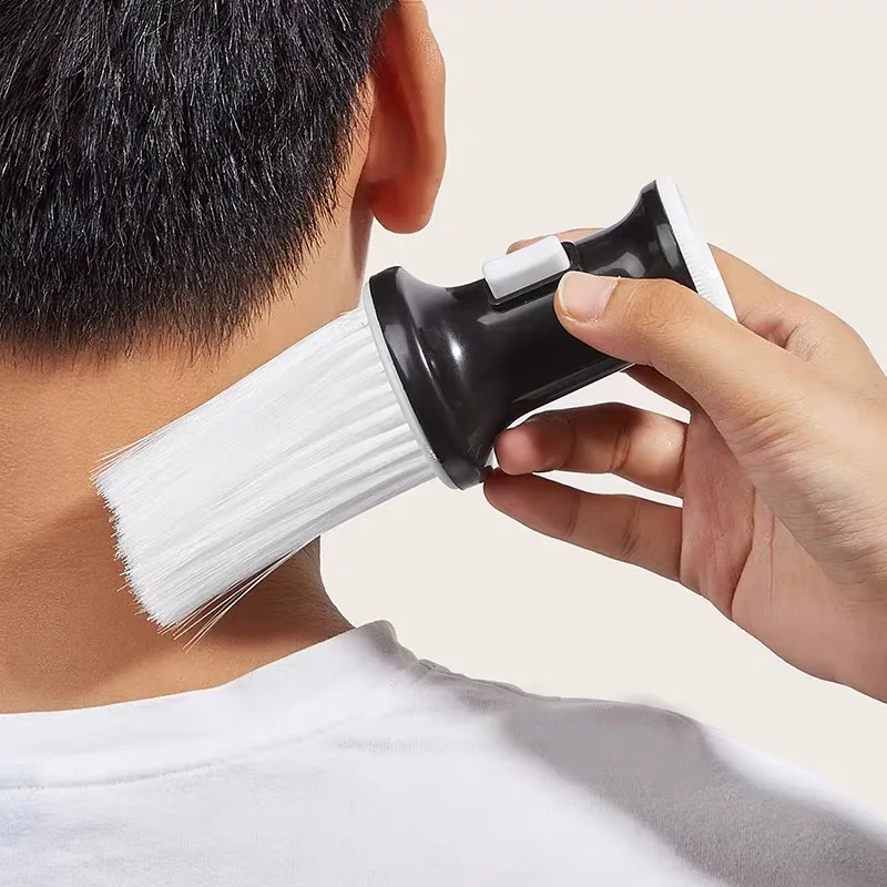 ตัดผมคอ Face Duster ตัดผมทําความสะอาดคอแปรงลบแปรงนุ่ม Salon Stylist Hairdressing เครื่องมือร้านตัดผมอุปกรณ์เสริม
