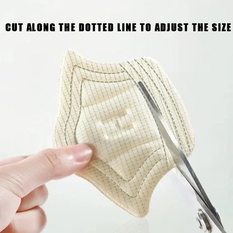 Plantilla con parche para el talón para tacones altos de verano para mujer con una almohadilla para el talón más grande o más pequeña para evitar la pérdida del talón almohadilla de tamaño medio