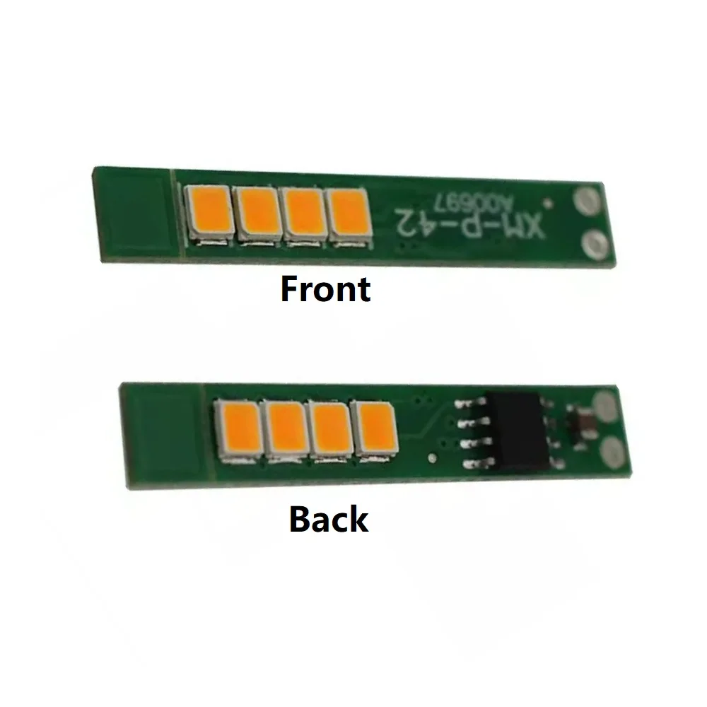 3Pcs/lot Simulated Candle Yellow LED Module Flickering/Breathing Light 8 LEDs 3-5V DC Realistic Candlelight Effect