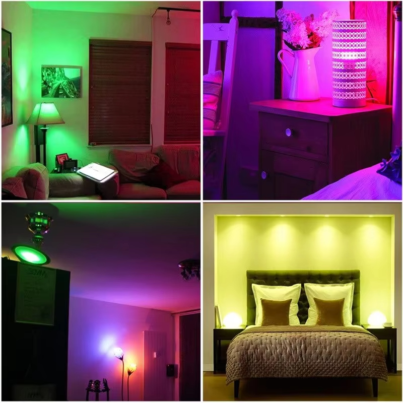 Żarówka LED E27 Bluetooth 12W Głośnik Muzyka APP Zdalne sterowanie Ściemnialna lampka nocna do dekoracji domu Bar na imprezę domową