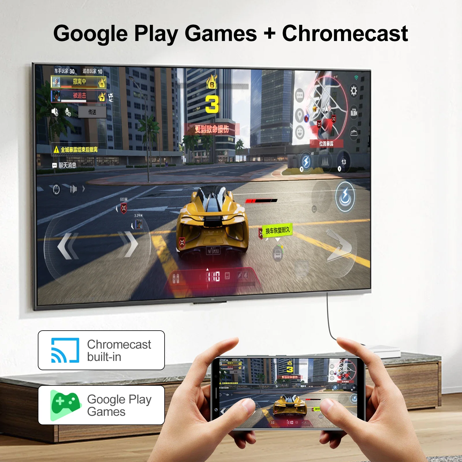 Woopker TV Box Android 14,0 H96 MAX H313 Quad Core ARM Cortex A53 compatible con BT Control remoto Wifi6 4K reproductor multimedia 3D decodificador