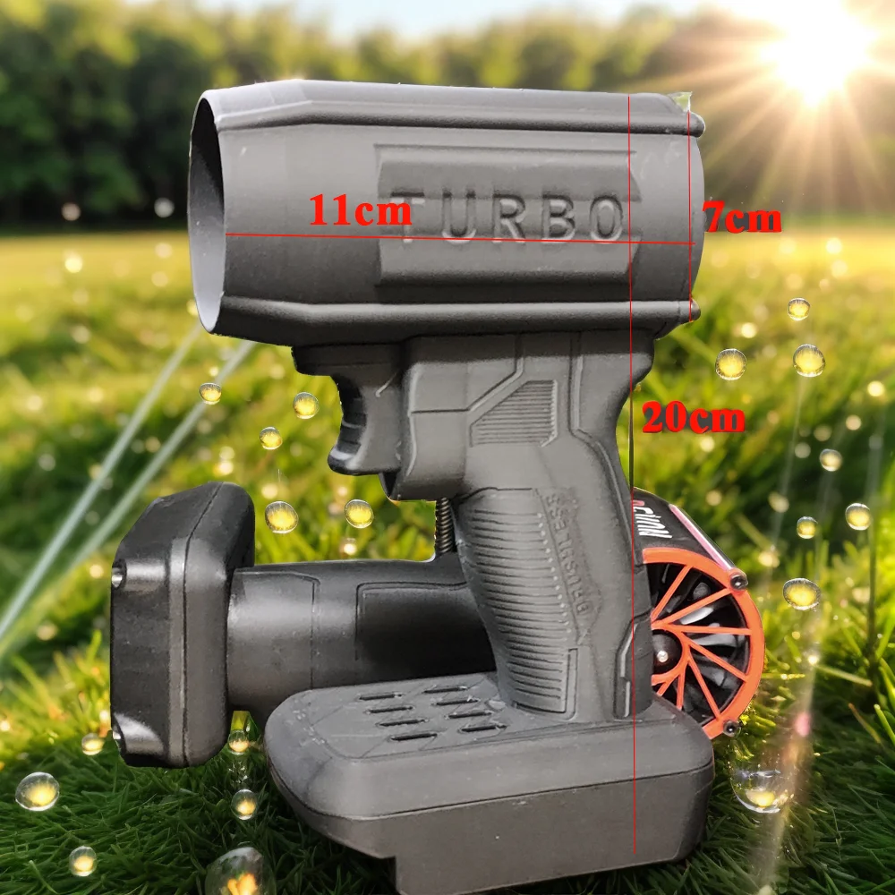210000 Pistola de aire para lavado de coches con Motor sin escobillas RPM, sopladores eléctricos de empuje de 1300g, secador violento para coche para Makita/Milwaukee/Dewalt