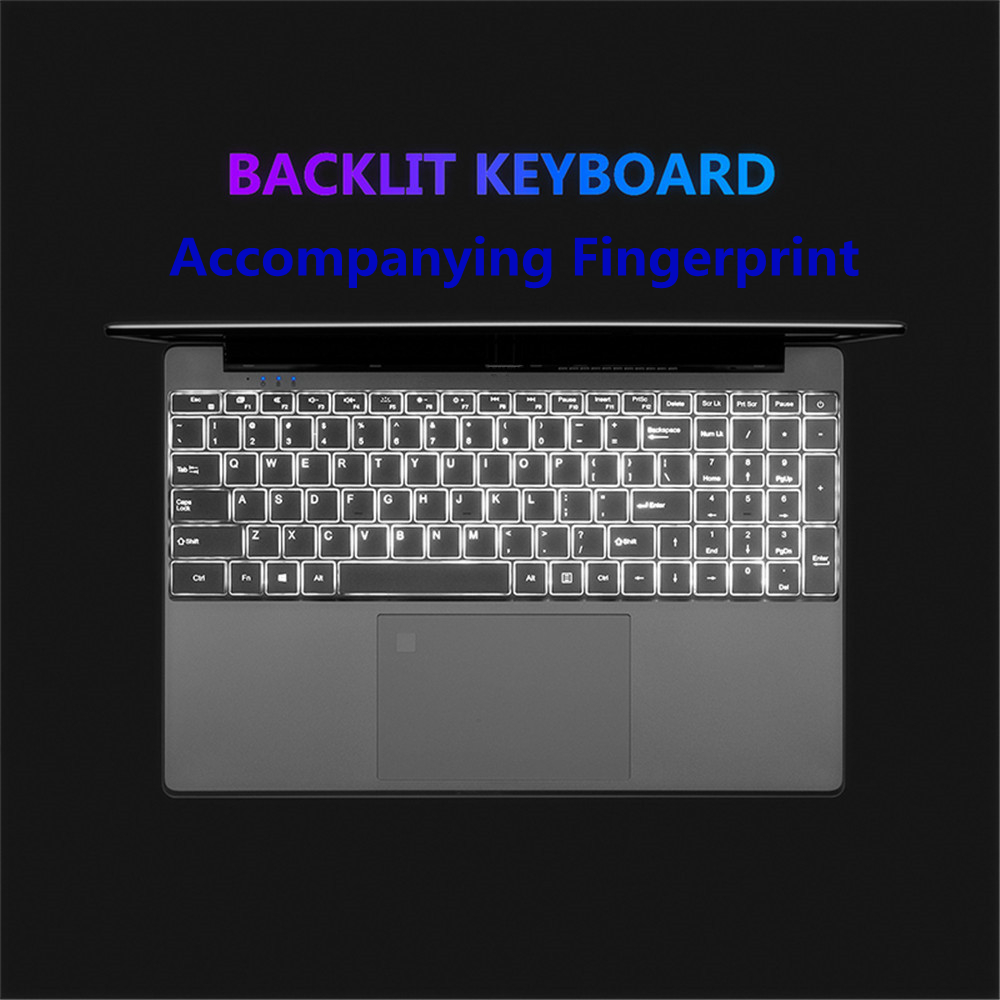 Intel AKPAD Notebook barato laptop de 15,6 polegadas Windows 11 10 Pro 1920*1080 laptop 12G RAM 128G/256GB/512GB/1TB/2TB SSD porta HDMI