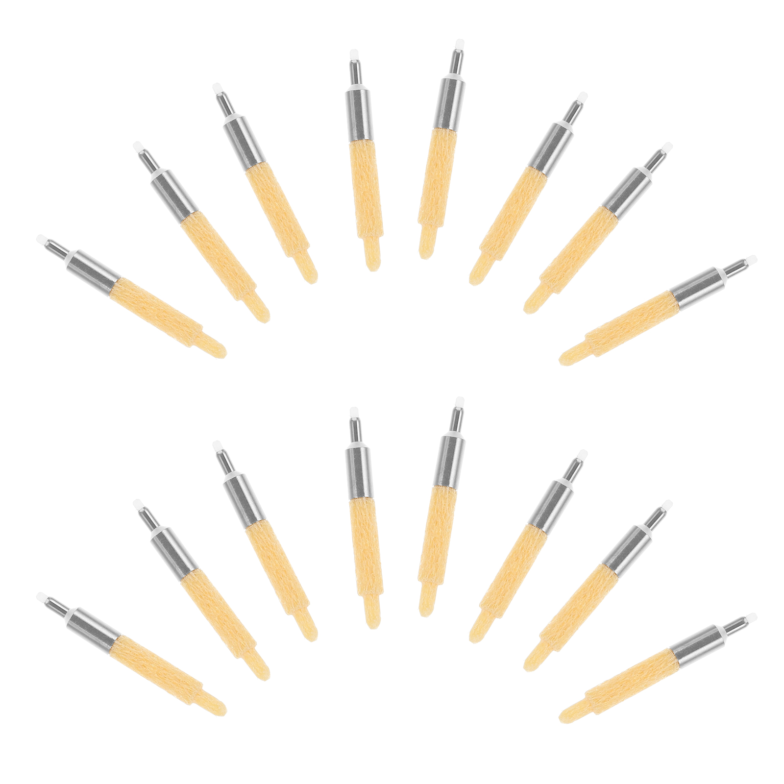 20 Pcs Fountain Pens Paint Refill Painting Nibs Practical Markers Yellow Student