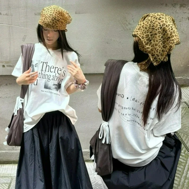 Bufanda cuadrada con estampado de leopardo para chica picante, pañuelo cuadrado de satén fino DIY Hip-hop Y2K, diadema para mujer, diadema para mujer, pañuelo envolvente