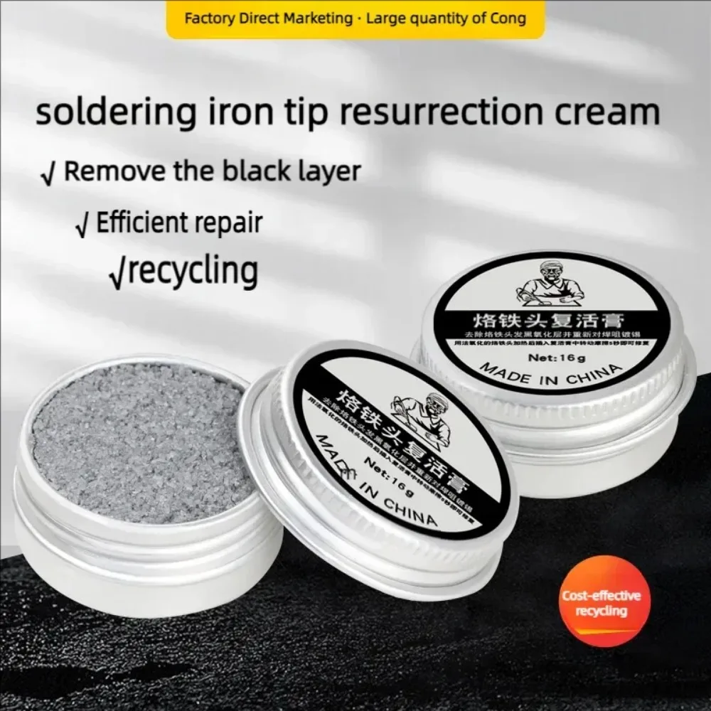 30G Soldering Iron Tip Cleaning Paste Soldering Iron Tip Tinner Activator Tip Cleaner Soldering Iron Tip Refresher