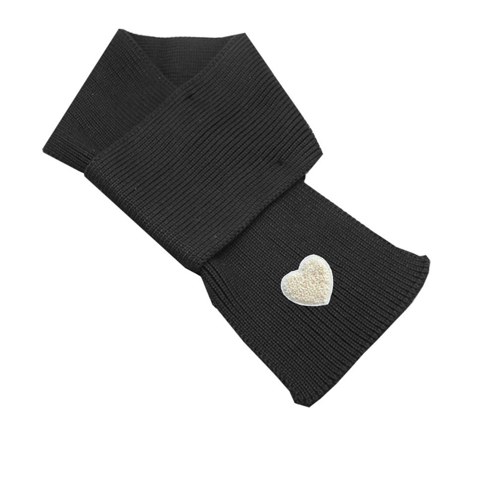 A4 nuevo otoño e invierno bebé algodón tejido gorros elásticos guantes niños sombreros personalidad Terry parches sombreros bufanda