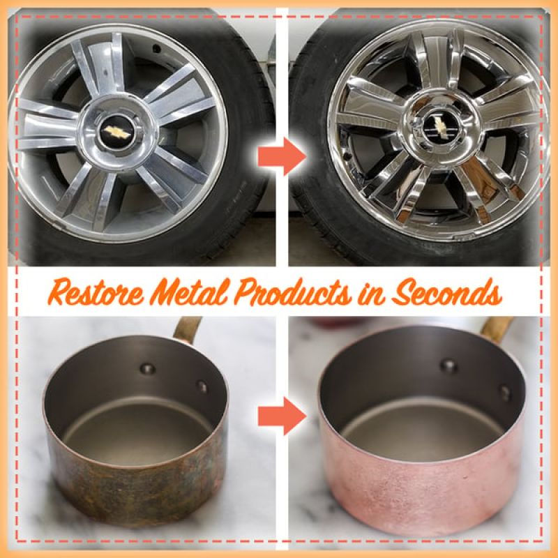 Nuovo agente lucidante per mozzo di automobile 50g Ultimate Metal Polish Cream per rame, ottone, cromo, argento sterling, alluminio