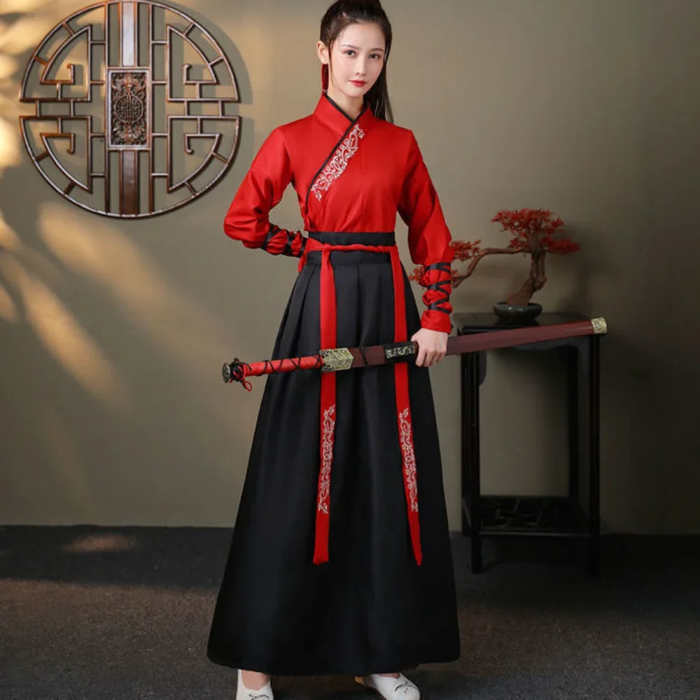 streetwear 캐주얼 중국어 번체 드레스 중국어 hanfu 드레스 여성 의류 빈티지 민족 스타일 패션 의류 우아한