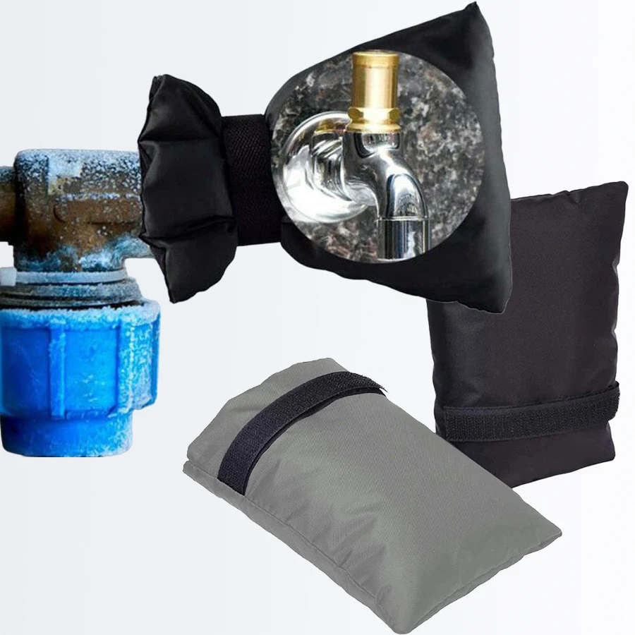 1/3/5 шт. черный, серый чехол для уличного крана, зимняя защита от замерзания, изоляция для водопроводных кранов, защита для садового крана