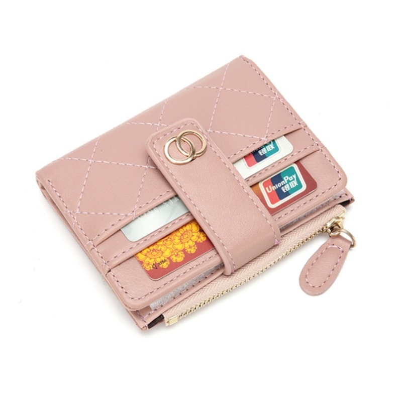 Vrouwen Portefeuilles PU Leer Vrouwelijke Portemonnee Mini Multi-kaarten Houder Munt Korte Portefeuilles Slanke Kleine Portemonnee Rits Carteras Para Mujeres