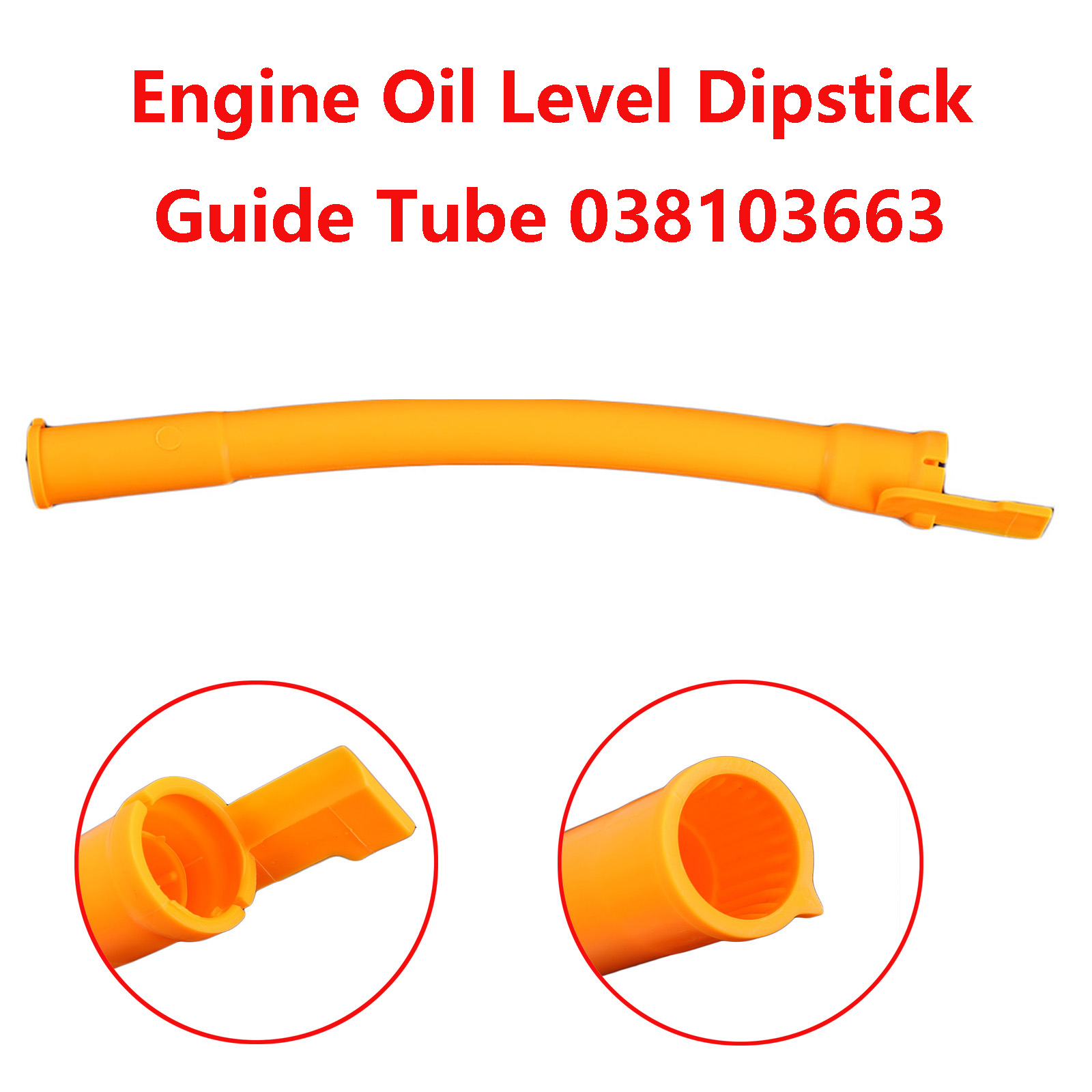 OE# 038103663 For Audi A3 A4 For VW Bora Golf For Skoda Octavia For Seat Ibiza Transmission Engine Oil Level Dipstick Guide Tube