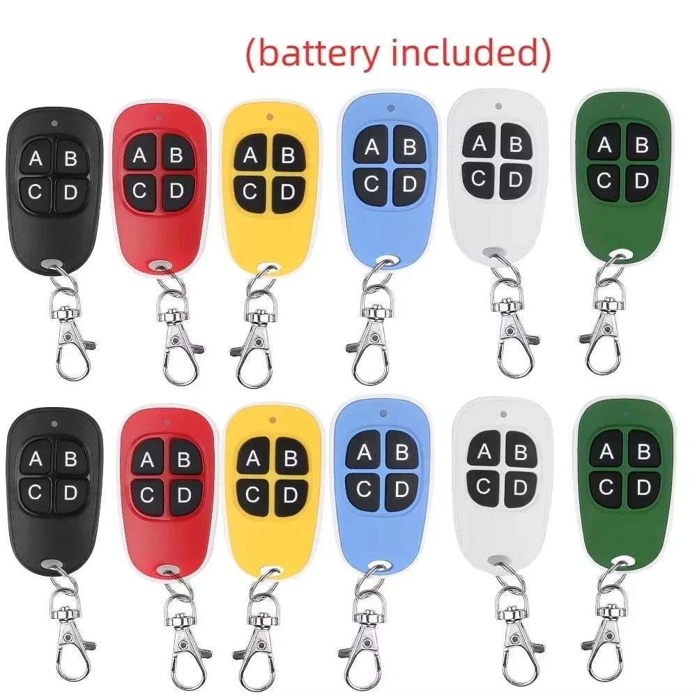 50PC Control remoto 433mhz llave de coche puerta de garaje abridor controlador duplicador clonación código