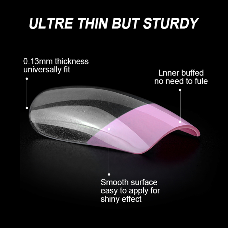 120 pçs estilo francês imprensa em unhas longo quadrado cobertura completa unhas falsas artificial dicas da arte do prego cápsulas ferramentas de extensão