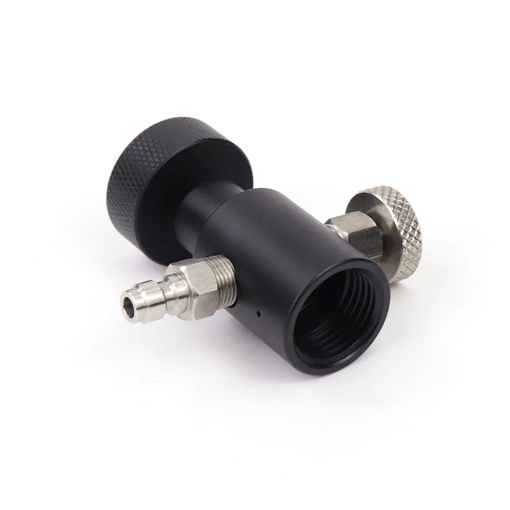 New HPA CO2 UFA Universal Fill Adapter Coil Remote Hose On/Off ASA