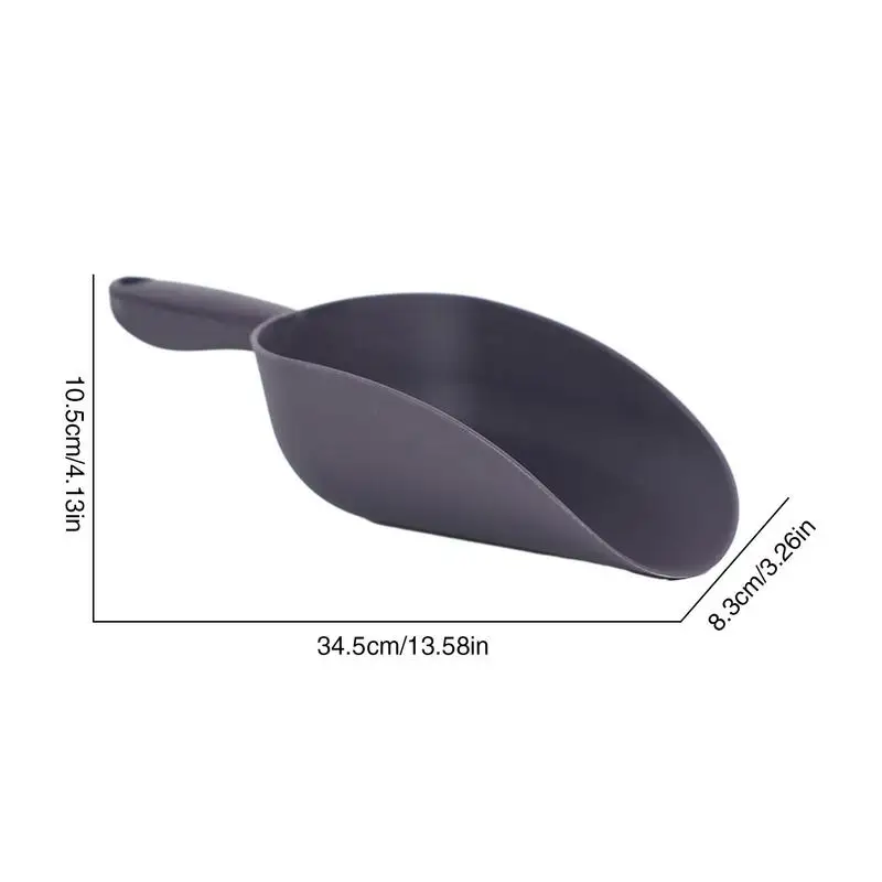 Soil Scoops Large Capacity Garden Shovel With Ergonomic Handle Gardening Hand Tools For Beach Play Pot Planting Soil Digging