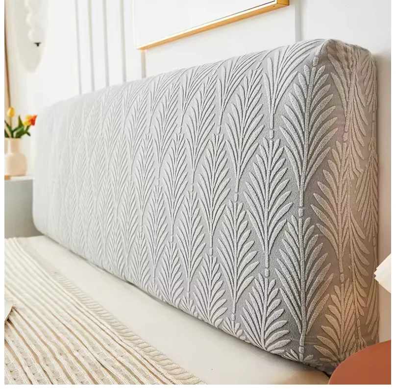 Funda elástica para cabecera de cama doble, funda suave para cama todo incluido