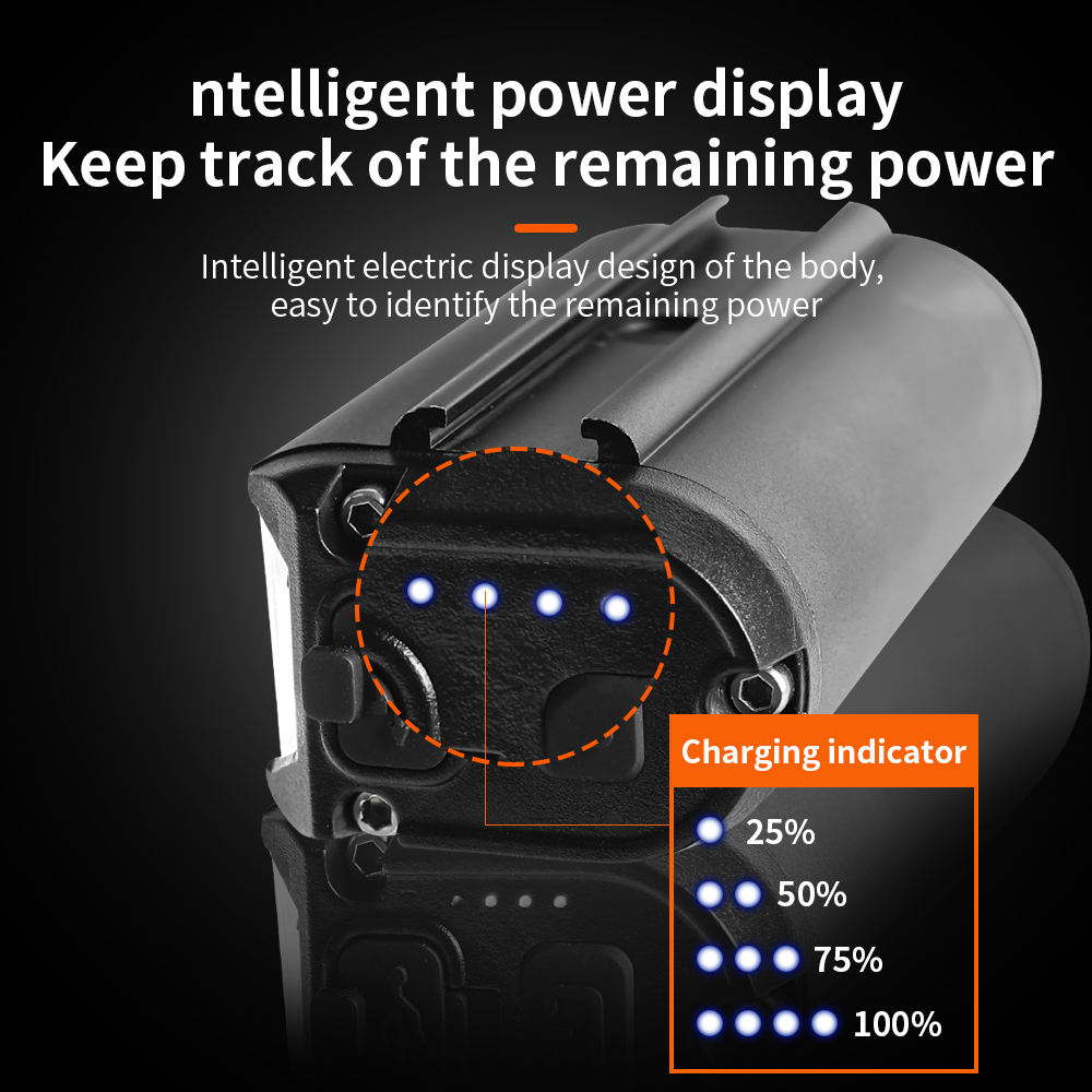 ESLNF Super Bright Bike Headlight Waterproof 900-2600LM Road Bicycle Front Light USB Rechargeable MTB Flashlight Bike Accessorie