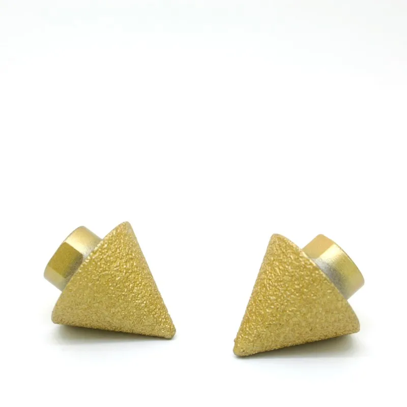 M14 เพชร Chamfer Router Bits Dia 38 มม.เครื่องตัดกระเบื้องหินอ่อนคอนกรีตรูก่ออิฐเจาะ Crowns เครื่องมือก่อสร้าง