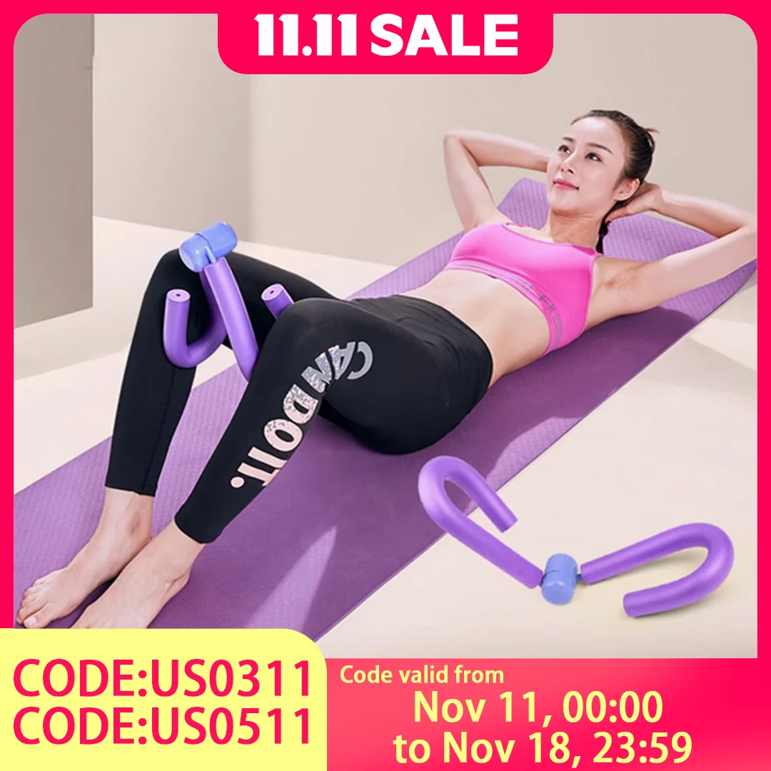 Inner Thigh Exercise Leg Trainer Home Workout Equipment Thigh Master Trainer Leg Strength Trainer Lower Body Fitness Equipment