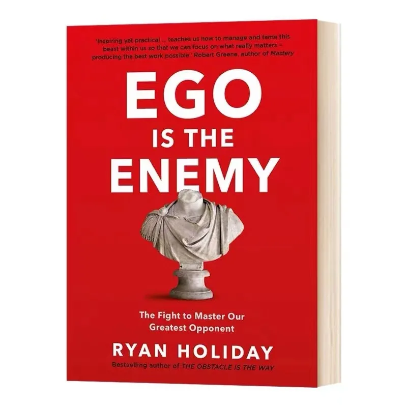 EGO IS THE ENEMY ライアン・ホリデー著ペーパーバック小説 # ニューヨーク・タイムズのベストセラー本 1 冊