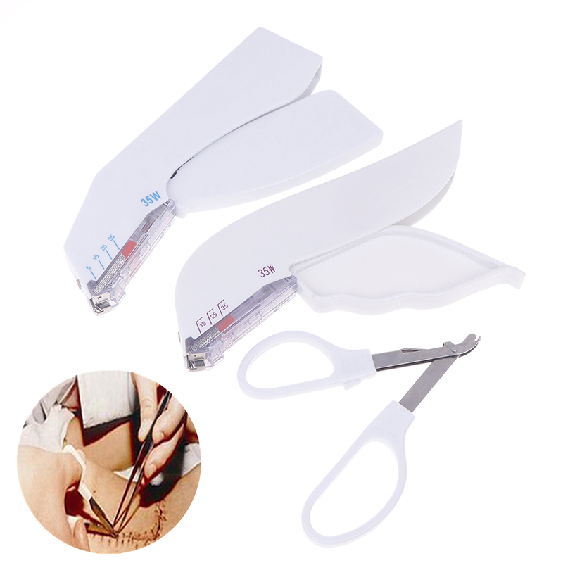 Профессиональная медицинская хирургия, специальная машина для сшивания кожи из нержавеющей стали, одноразовый хирургический степлер 35 Вт, шовный степлер