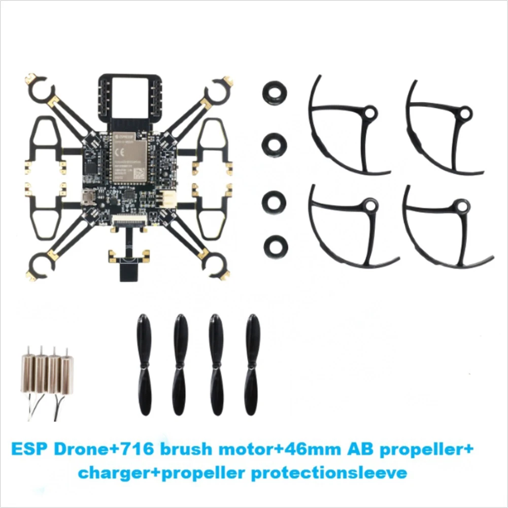 XFDE ESP32 Flight Control Open Source Quadcopter ESP-Drone Drone Model Wifi Remote Control Crazyflie RC FPV Racing Drone