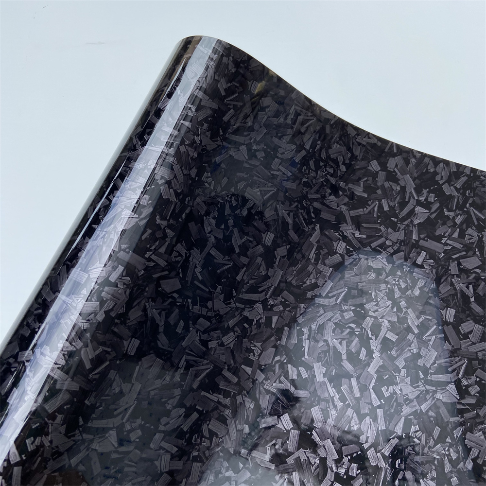 光沢のある黒鍛造炭素繊維ビニール車ラップゴースト迷彩自己粘着 DIY スタイリングインテリアステッカーオートバイラッピング