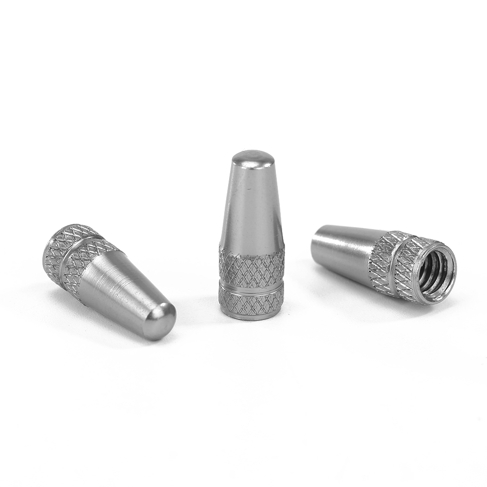 Tapa de válvula de neumático de bicicleta, tapas de alta presión de aluminio para válvulas Presta, Color arcoíris, accesorios para MTB, 5/10 piezas