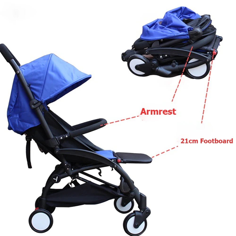 Reposabrazos para cochecito, reposapiés, juegos de tablero para reposapiés, extensor, accesorios para cochecito de bebé, accesorios para cochecito Babyzen Yoyo Yoya