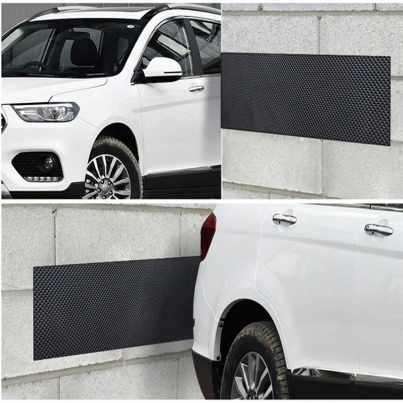 Ochraniacz na drzwi samochodu 200 x 20 cm, gumowy ochraniacz na ścianę w garażu, nakładka ochronna na zderzak, bezpieczna listwa parkingowa.