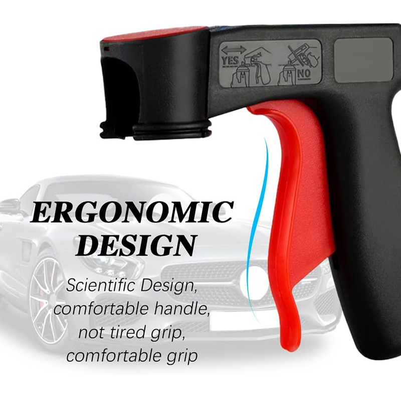 Polieren Farbe Spritzpistole Adapter Instant Aerosol Trigger Griff mit Full Grip Lock Universal Fit Autos Wartung Pflege Werkzeug