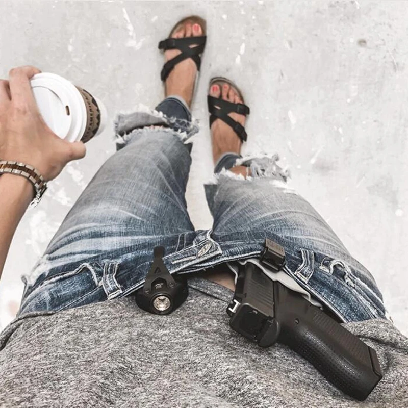 Universal Ulticlip คลิปหนีบเข็มขัดโลหะสําหรับ Holster Kydex มีดเข็มขัดคลิป 2 ขนาดเลือก S หรือ L