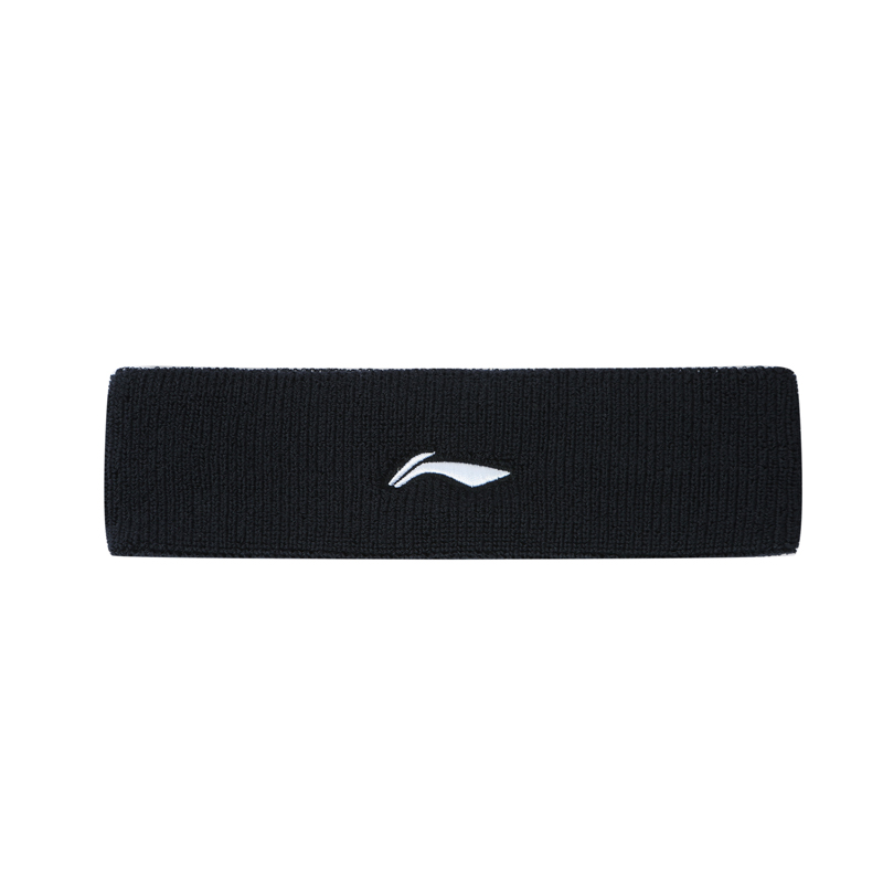 Li-ning-Diadema deportiva Unisex para baloncesto, entrenamiento para correr, forro de 21x5,5 cm, banda para el sudor reflectante transpirable para hombres y mujeres AQAV001