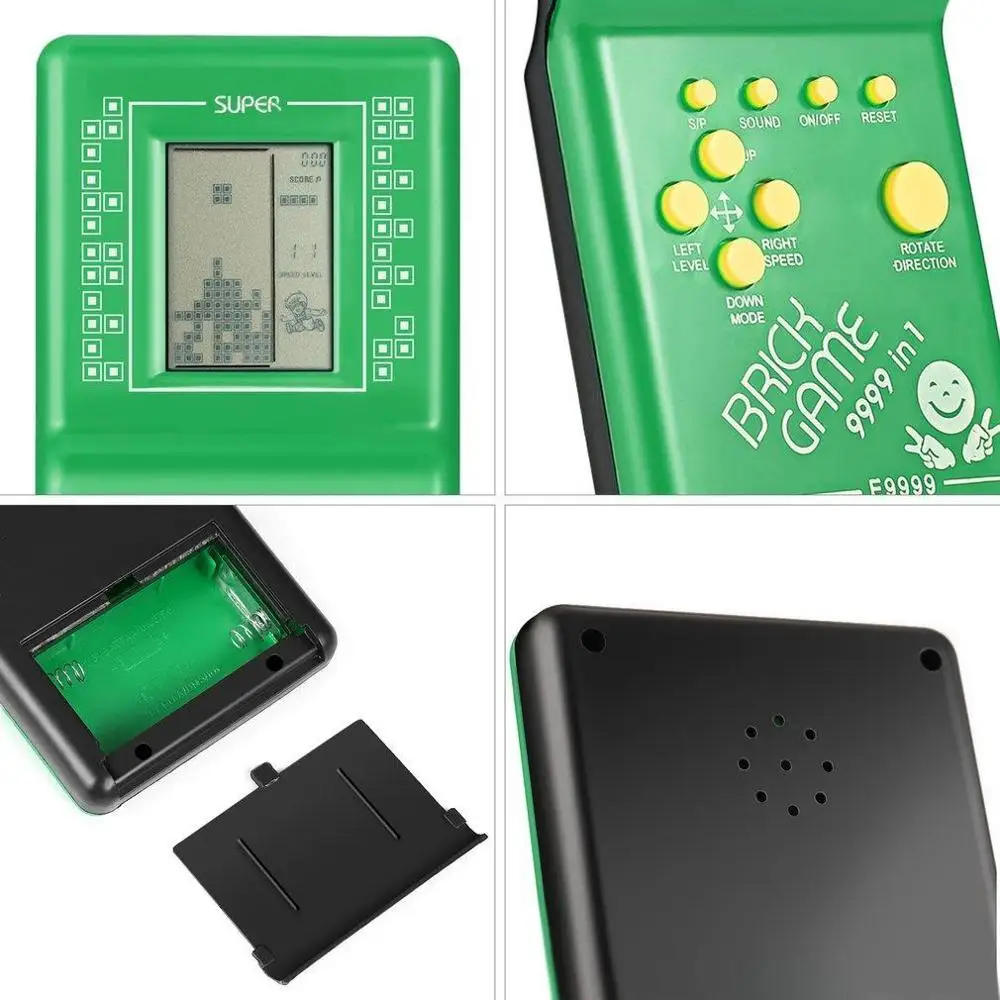 KaKBeir KaKBeir Classic เครื่องเล่นเกมมือถืออิฐเกมเกมเด็กเครื่องของเล่นเพลงเกมเล่น
