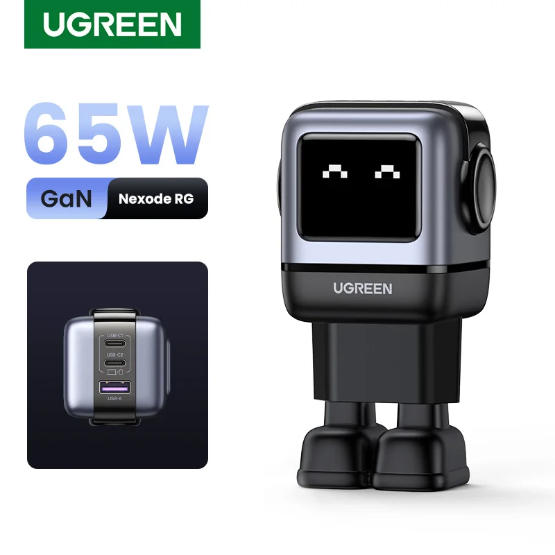 Зарядное устройство Ugreen, 65 Вт, с функцией быстрой зарядки