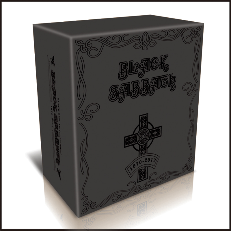 Muziek CD Black Box Heavy Metal Rock Ozzy Osbourne Het complete originele album 22 stuks Muziekrecord + BD Cosplay Soundtracks Box Gift