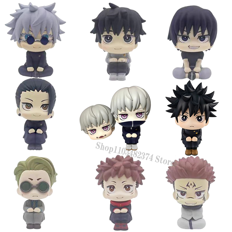 10 см Inumaki Toge Look Up Nanami Kento Jujutsu Kaisen Фигурка серии Sukuna Geto Gojo Фигурка Okkotsu Yuta Toys Tadori Yuji Dolls