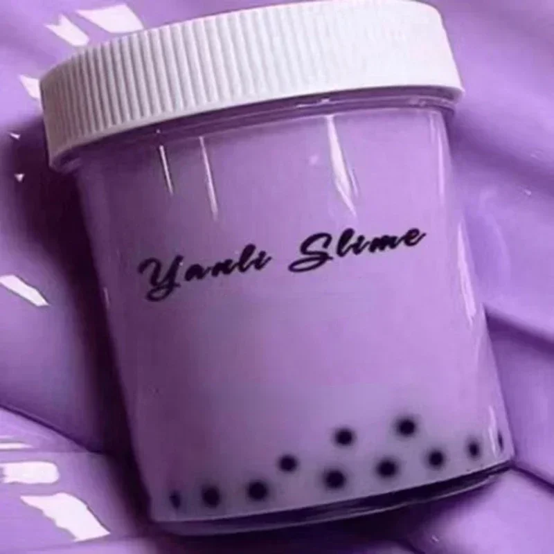 Slime Styrofoam Crystal Mud Plasticine Bubble Tea DIY Stress Relief Toy Children's Gift slime enfant
