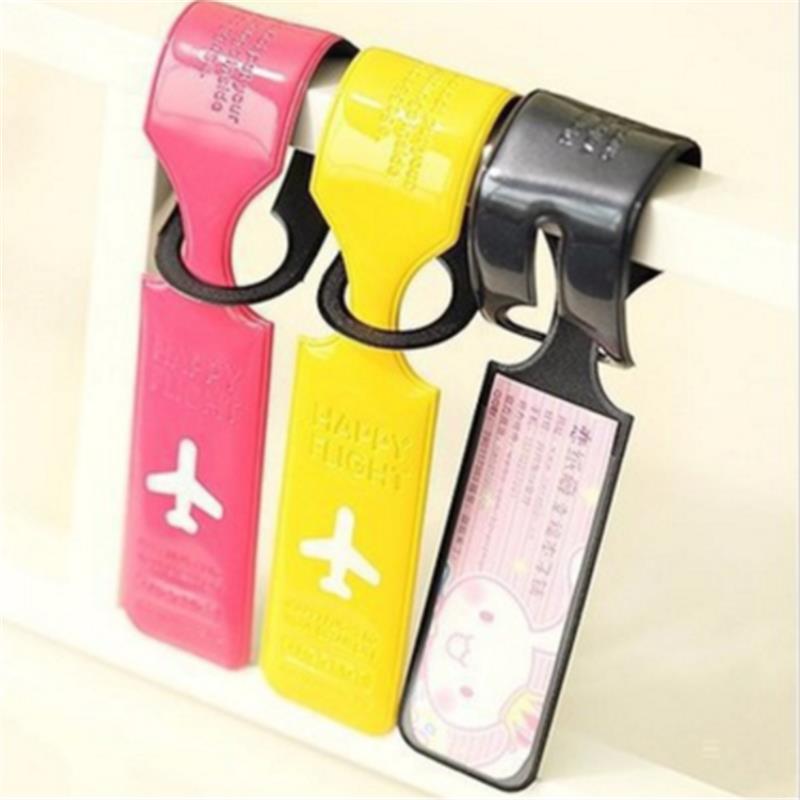 Reise Gepäck Tag Abdeckung Koffer ID Gepäck Tag Halter Brief Gepäck Internat Tags Tragbare Label Kreative Zubehör