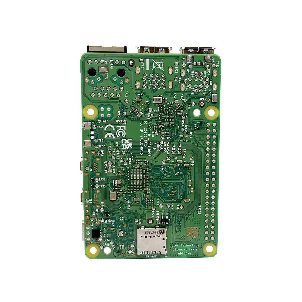 Raspberry Pi 5 2GB / 4GB / 8GB RAM ordenador de placa 2,4 GHz Cortex-A76 CPU VideoCore VII GPU caja opcional fuente de alimentación del ventilador para Pi5