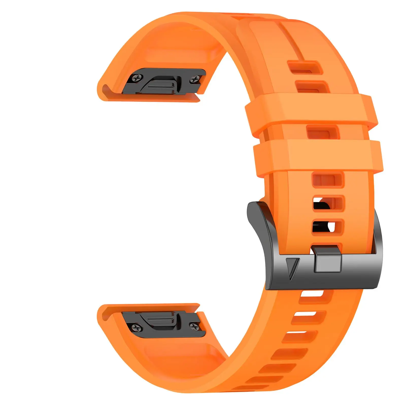 Garmin Fenix5 Plus/Fenix6 Pro/Fenix7 공식 실리콘 스트랩용 22/26mm Qucik-릴리스 실리콘 시계 스트랩 22/26mm 크기