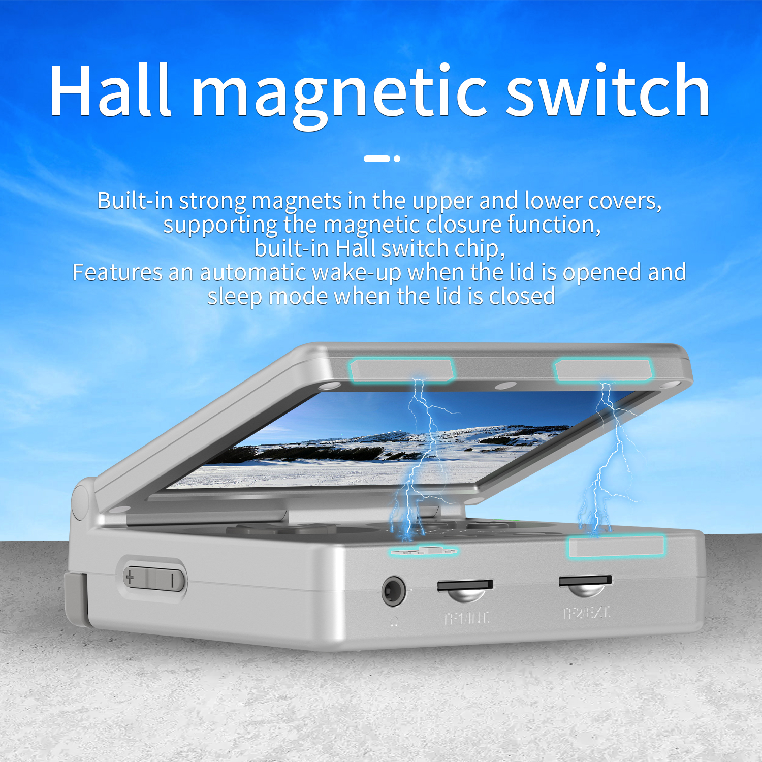 Anbernic RG35XXSP Flip Game Console 3.5'' IPS Screen Linux 3300mAh High-fidelity Handheld Game Player WiFi Bluetooth HDMI-TV Out