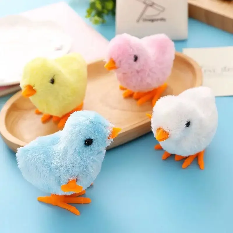 子供のためのかわいい動物のおもちゃ,時計仕掛けのウォーキングおもちゃ,子供のための楽しいギフト,男の子と女の子,1個