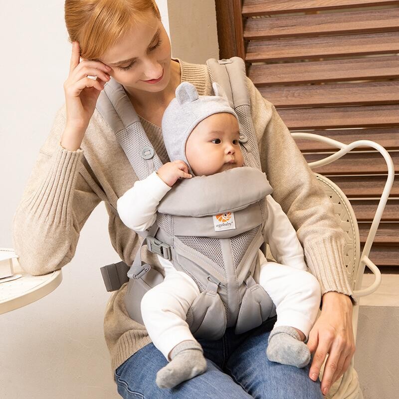 Egobaby Ergonomic Kangaroo Baby Carrier, Infantil Kid Sling Back, Mochila frontal, Envolva o saco do bebê, 0-36 meses