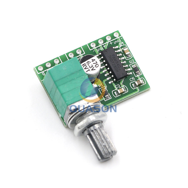 PAM8403 5V Bộ Khuếch Đại Âm Thanh Ban 2 3W W Điều Khiển Âm Lượng Nguồn USB